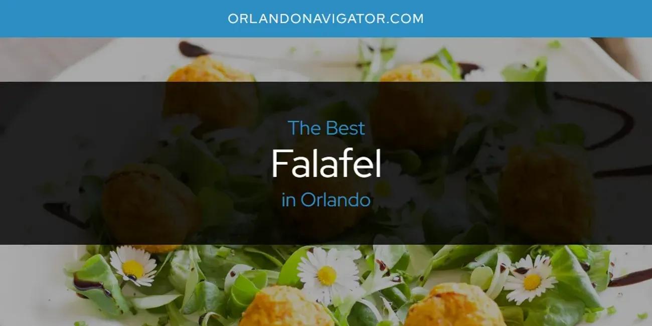 Orlando's Best Falafel [Updated 2024]