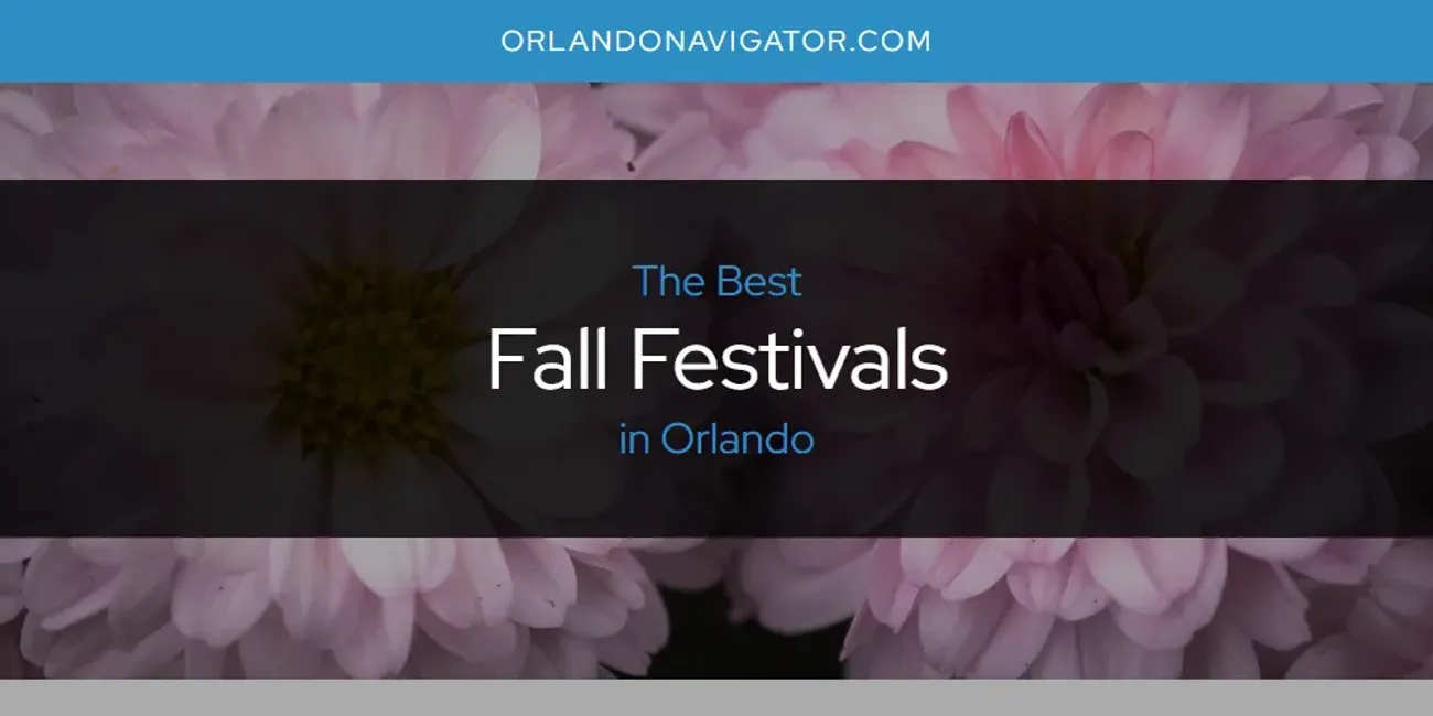 Orlando's Best Fall Festivals [Updated 2025]